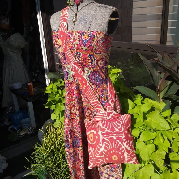 Gingercrush slipknot handmade crossbody purse - Picture 4 of 9